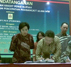 PLN Masih Cari Dana US$ 2 Miliar untuk Proyek 10.000 MW